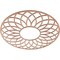 Ekena Millwork Cannes Wood Fretwork Pierced Ceiling Medallion, Cherry, 36"OD x 12 1/4"ID x 3/8"T CMWP36X36X0375CNCH - alternate 2